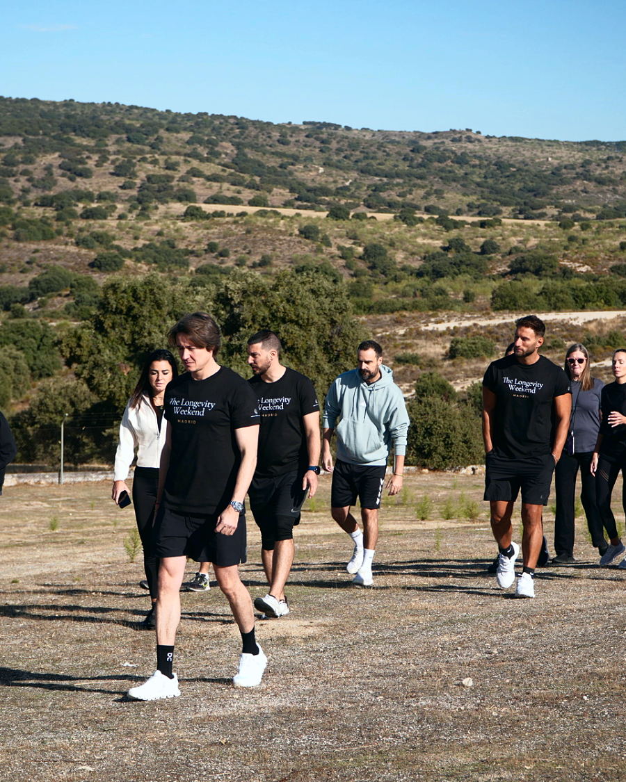 Caminata de cardio en Zona 2 por el campo de la Sierra de Madrid